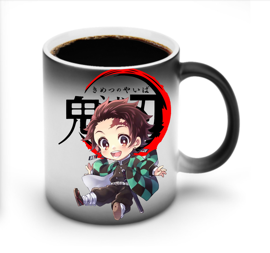 （画像用） 鬼滅の刃 竈門 炭治郎／かまど たんじろう Kamado Tanjirou 温度変色マグカップ