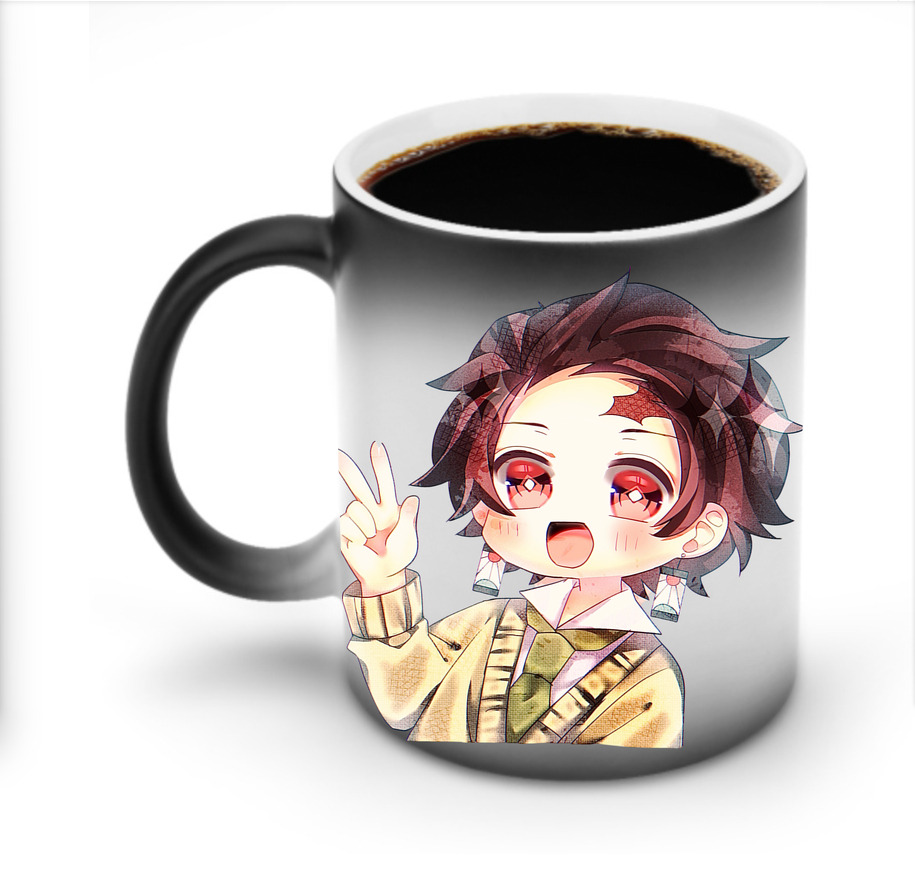 （画像用） 鬼滅の刃 竈門 炭治郎／かまど たんじろう Kamado Tanjirou 温度変色マグカップ