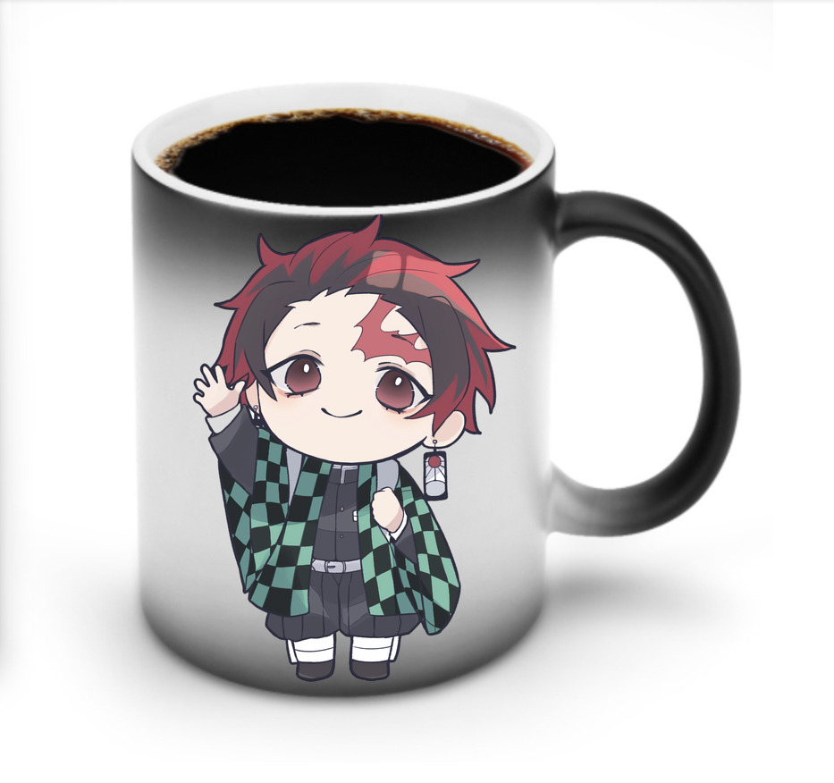 （画像用） 鬼滅の刃 竈門 炭治郎／かまど たんじろう Kamado Tanjirou 温度変色マグカップ