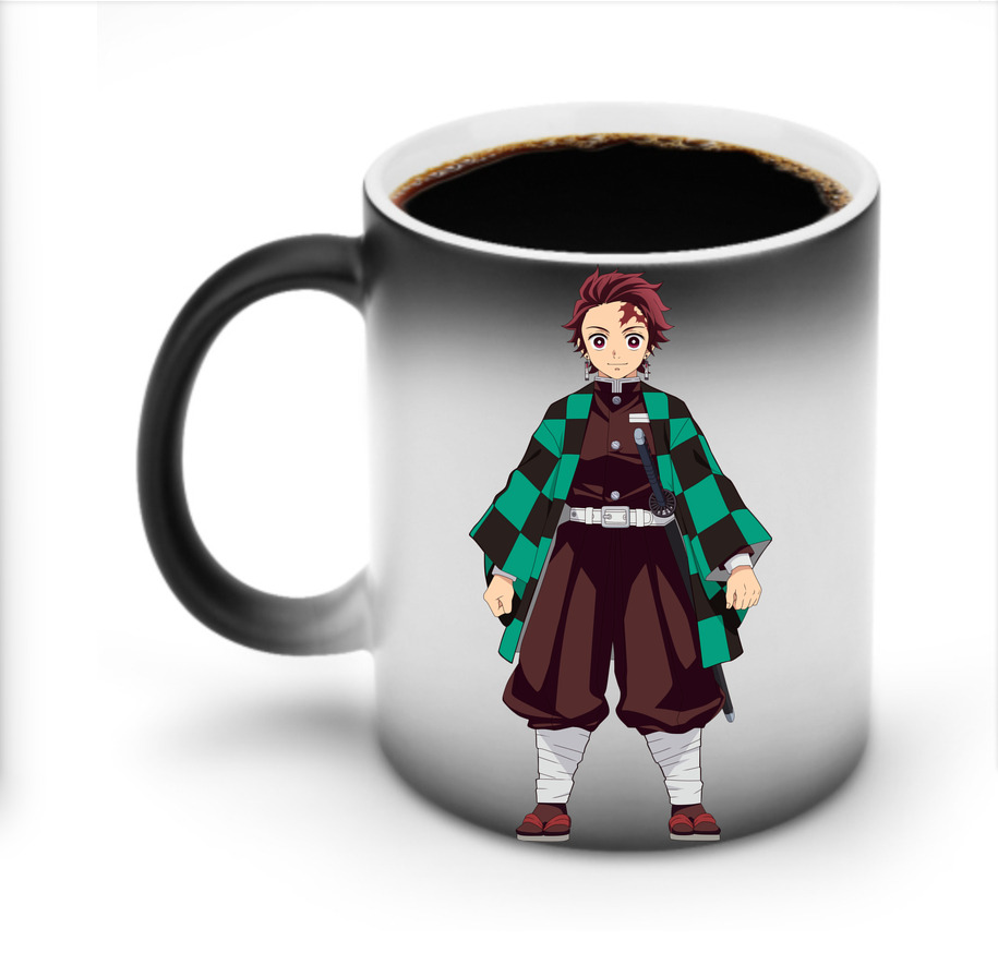 （画像用） 鬼滅の刃 竈門 炭治郎／かまど たんじろう Kamado Tanjirou 温度変色マグカップ