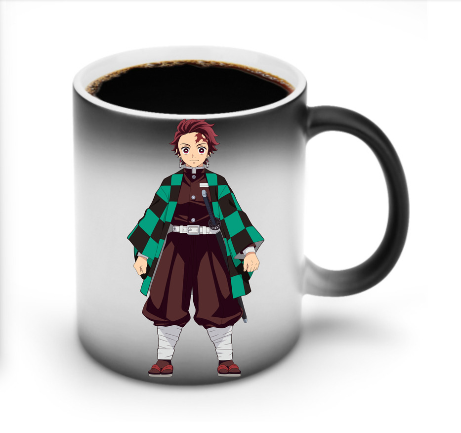 （画像用） 鬼滅の刃 竈門 炭治郎／かまど たんじろう Kamado Tanjirou 温度変色マグカップ