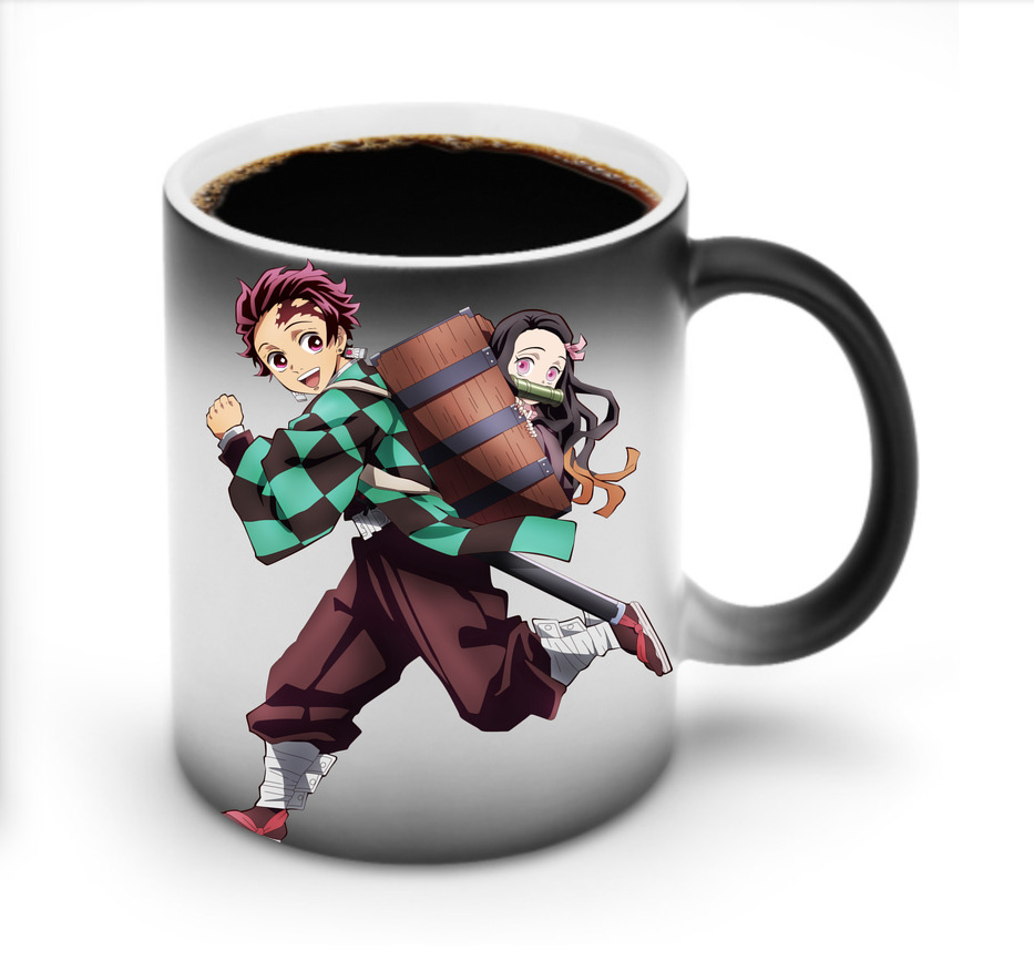 （画像用） 鬼滅の刃 竈門 炭治郎／かまど たんじろう Kamado Tanjirou 温度変色マグカップ