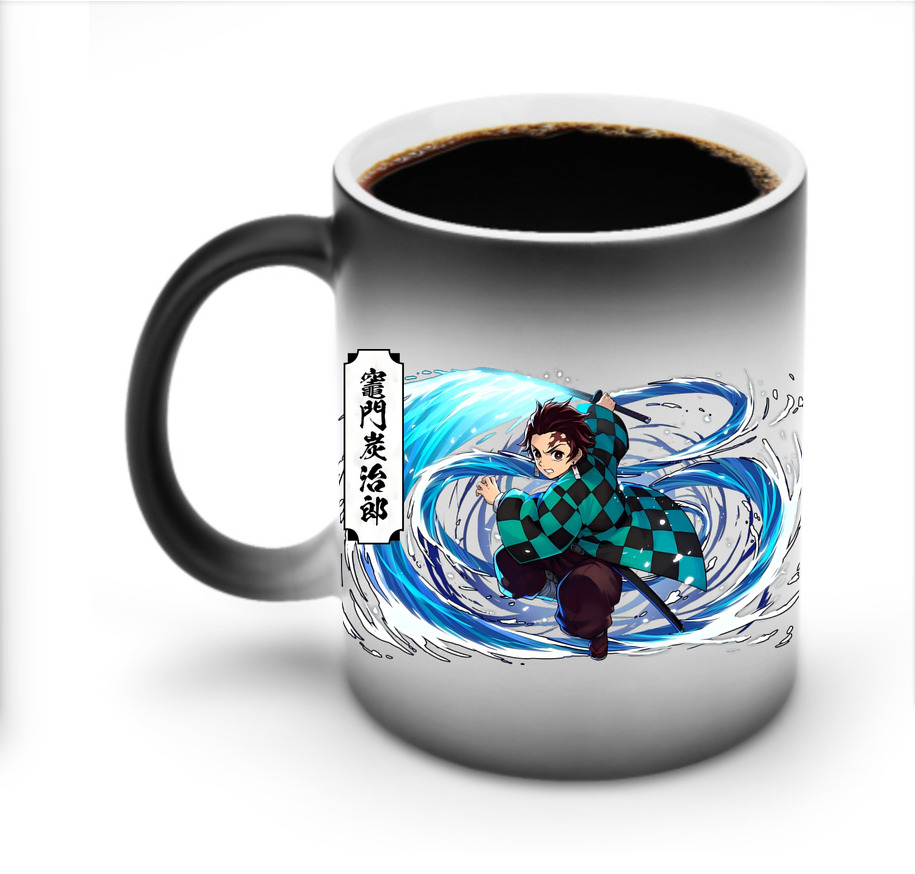 （画像用） 鬼滅の刃 竈門 炭治郎／かまど たんじろう Kamado Tanjirou 温度変色マグカップ