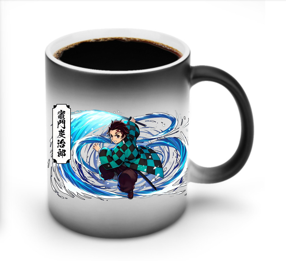（画像用） 鬼滅の刃 竈門 炭治郎／かまど たんじろう Kamado Tanjirou 温度変色マグカップ