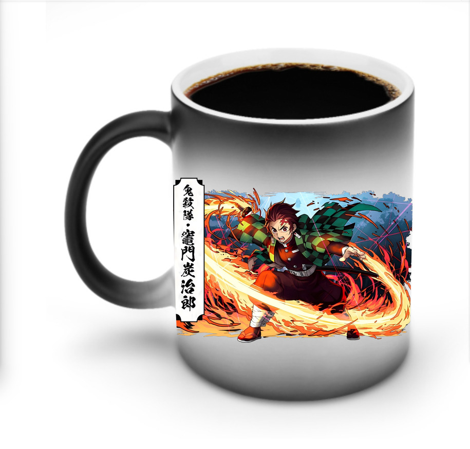 （画像用） 鬼滅の刃 竈門 炭治郎／かまど たんじろう Kamado Tanjirou 温度変色マグカップ