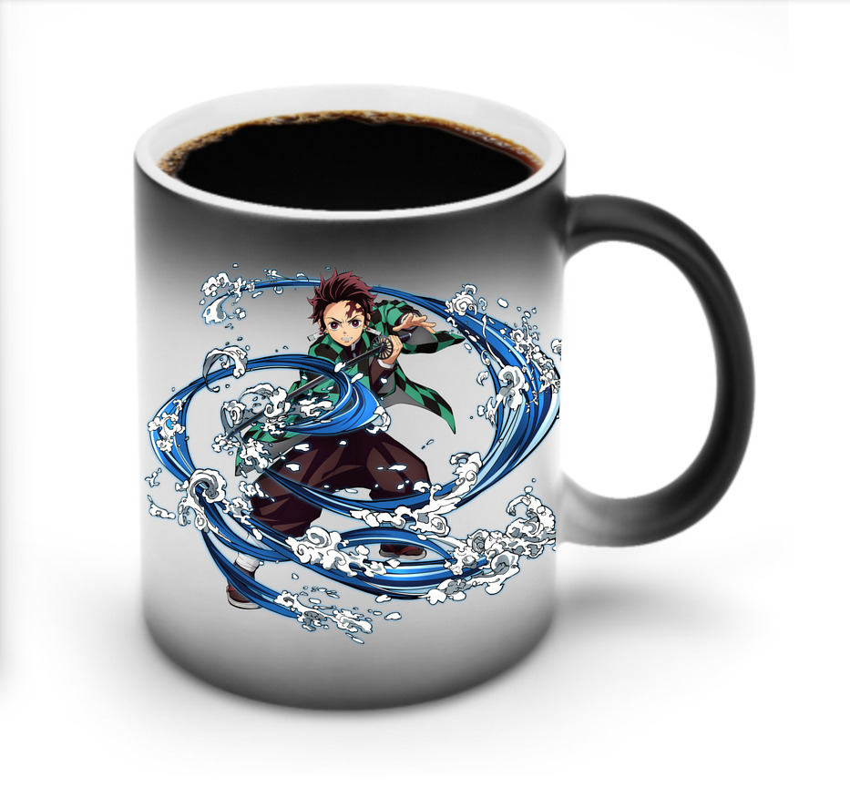 （画像用） 鬼滅の刃 竈門 炭治郎／かまど たんじろう Kamado Tanjirou 温度変色マグカップ