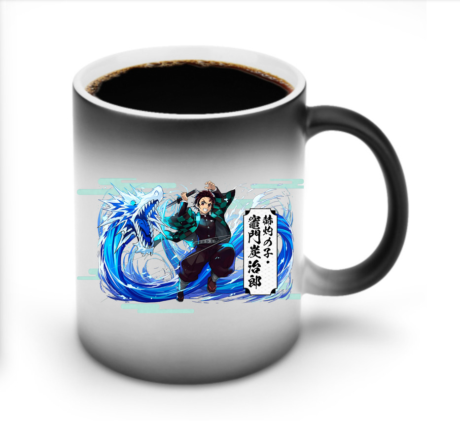 （画像用） 鬼滅の刃 竈門 炭治郎／かまど たんじろう Kamado Tanjirou 温度変色マグカップ
