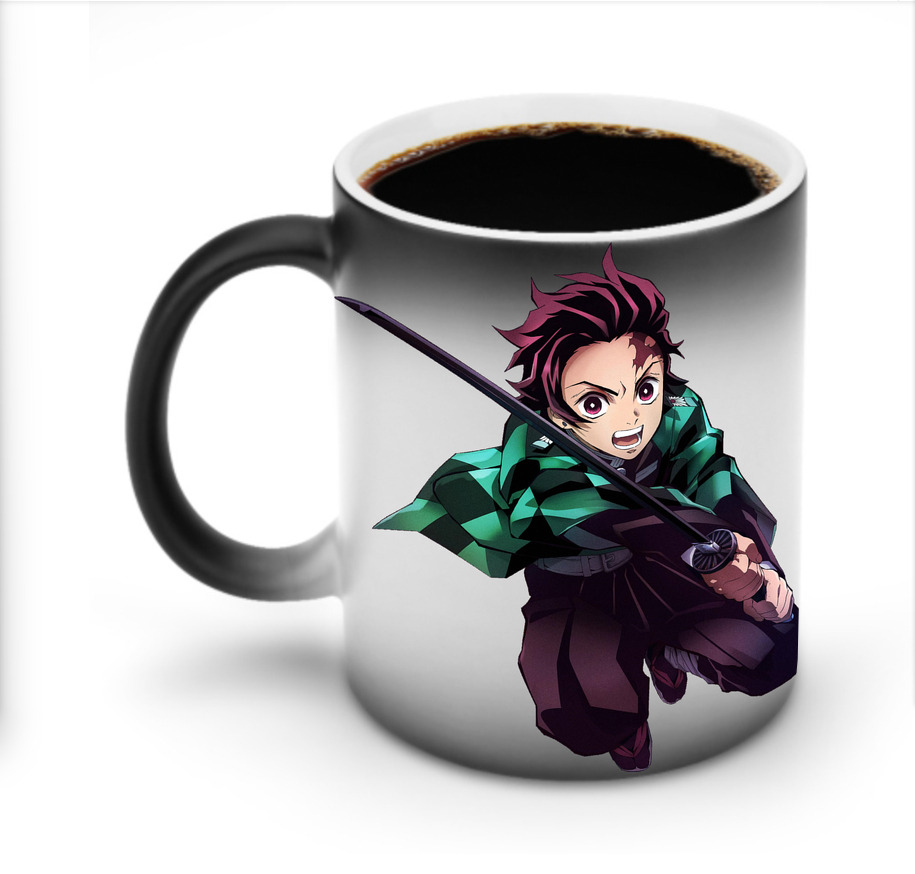 （画像用） 鬼滅の刃 竈門 炭治郎／かまど たんじろう Kamado Tanjirou 温度変色マグカップ