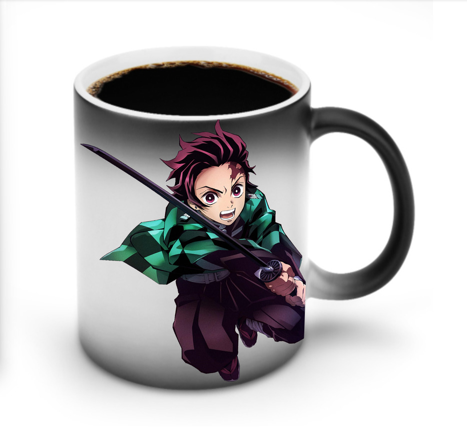 （画像用） 鬼滅の刃 竈門 炭治郎／かまど たんじろう Kamado Tanjirou 温度変色マグカップ