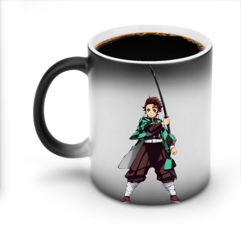 （画像用） 鬼滅の刃 竈門 炭治郎／かまど たんじろう Kamado Tanjirou 温度変色マグカップ