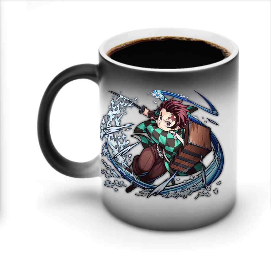 （画像用） 鬼滅の刃 竈門 炭治郎／かまど たんじろう Kamado Tanjirou 温度変色マグカップ