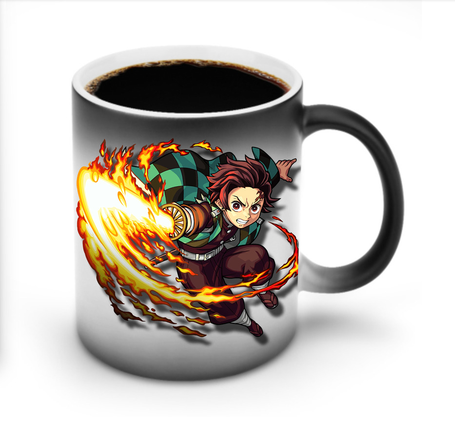 （画像用） 鬼滅の刃 竈門 炭治郎／かまど たんじろう Kamado Tanjirou 温度変色マグカップ