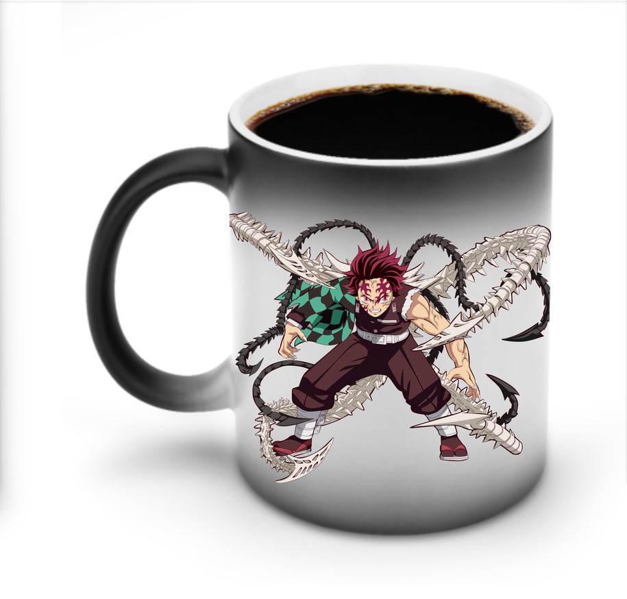 （画像用） 鬼滅の刃 竈門 炭治郎／かまど たんじろう Kamado Tanjirou 温度変色マグカップ