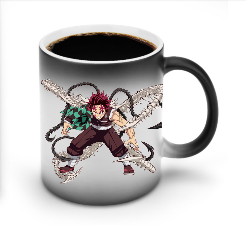 （画像用） 鬼滅の刃 竈門 炭治郎／かまど たんじろう Kamado Tanjirou 温度変色マグカップ