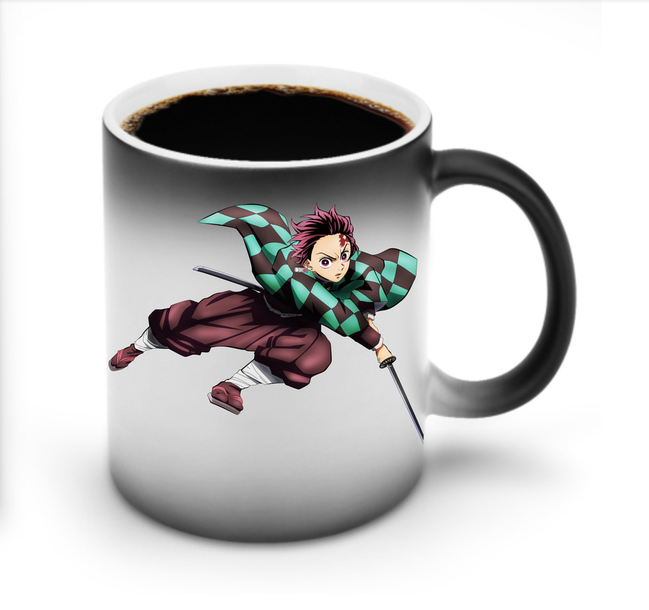 （画像用） 鬼滅の刃 竈門 炭治郎／かまど たんじろう Kamado Tanjirou 温度変色マグカップ