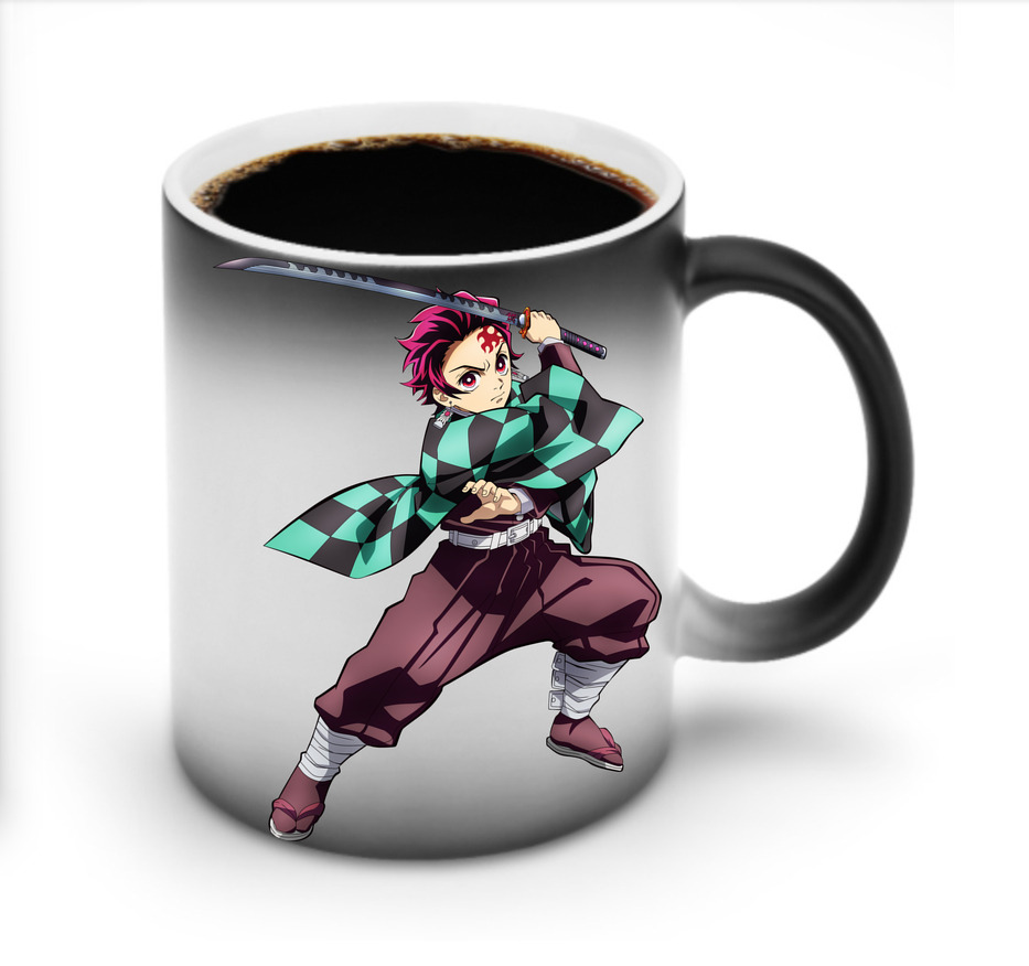 （画像用） 鬼滅の刃 竈門 炭治郎／かまど たんじろう Kamado Tanjirou 温度変色マグカップ