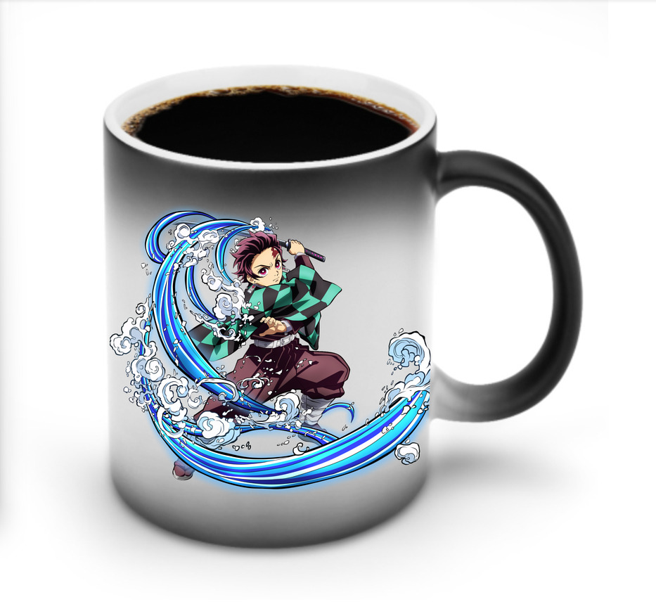 （画像用） 鬼滅の刃 竈門 炭治郎／かまど たんじろう Kamado Tanjirou 温度変色マグカップ