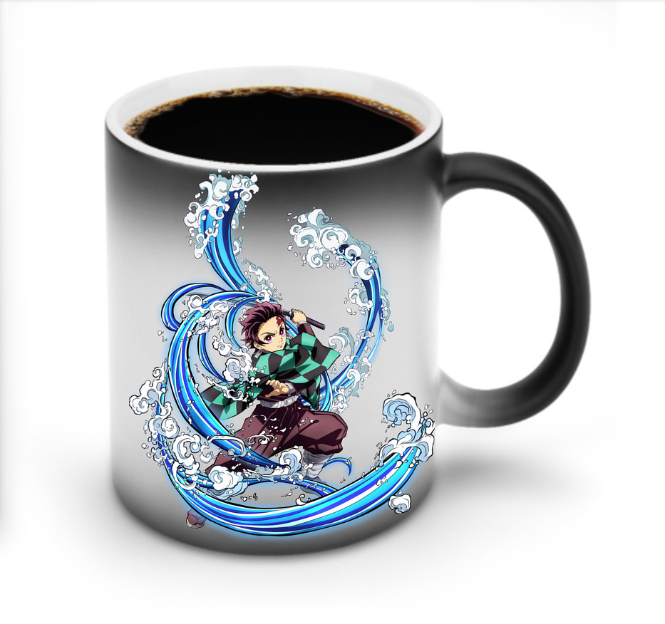 （画像用） 鬼滅の刃 竈門 炭治郎／かまど たんじろう Kamado Tanjirou 温度変色マグカップ