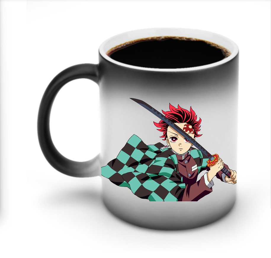 （画像用） 鬼滅の刃 竈門 炭治郎／かまど たんじろう Kamado Tanjirou 温度変色マグカップ