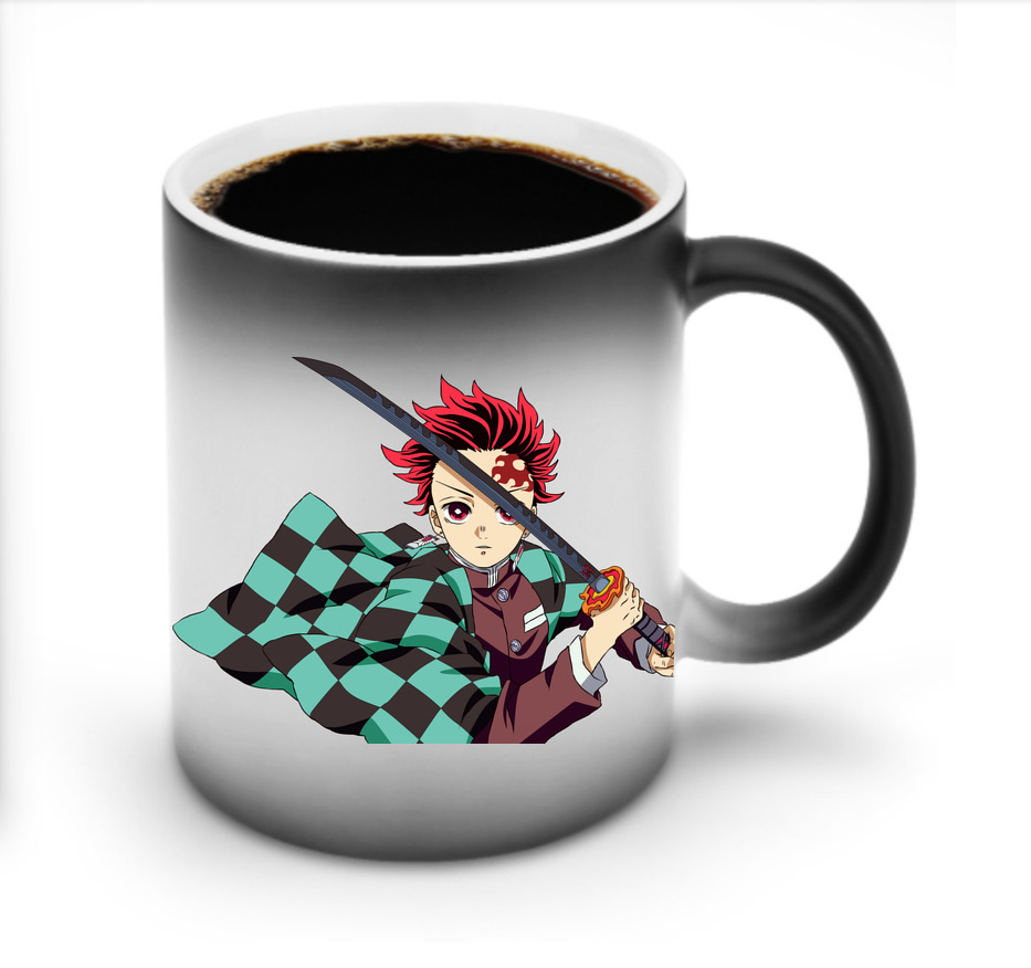 （画像用） 鬼滅の刃 竈門 炭治郎／かまど たんじろう Kamado Tanjirou 温度変色マグカップ