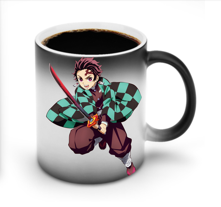 （画像用） 鬼滅の刃 竈門 炭治郎／かまど たんじろう Kamado Tanjirou 温度変色マグカップ