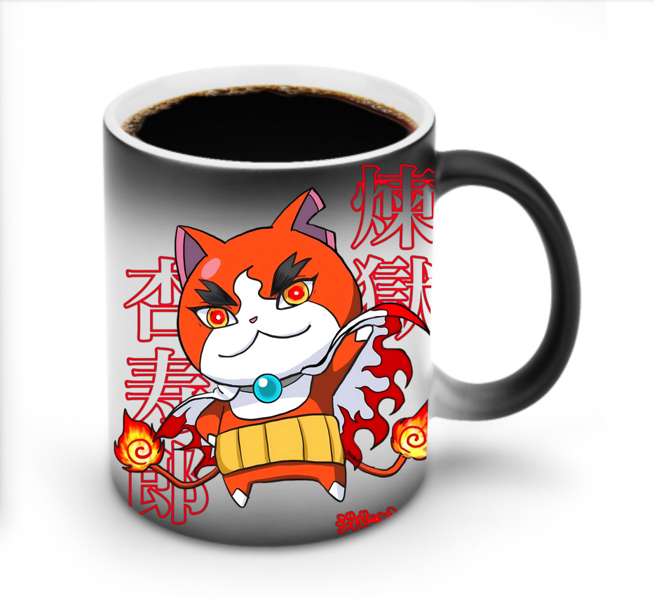 （画像用） 鬼滅の刃（きめつのやいば）炎柱-煉󠄁獄 杏寿郎／れんごく きょうじゅろう Rengoku Kyoujurou 温度変色マグカップ
