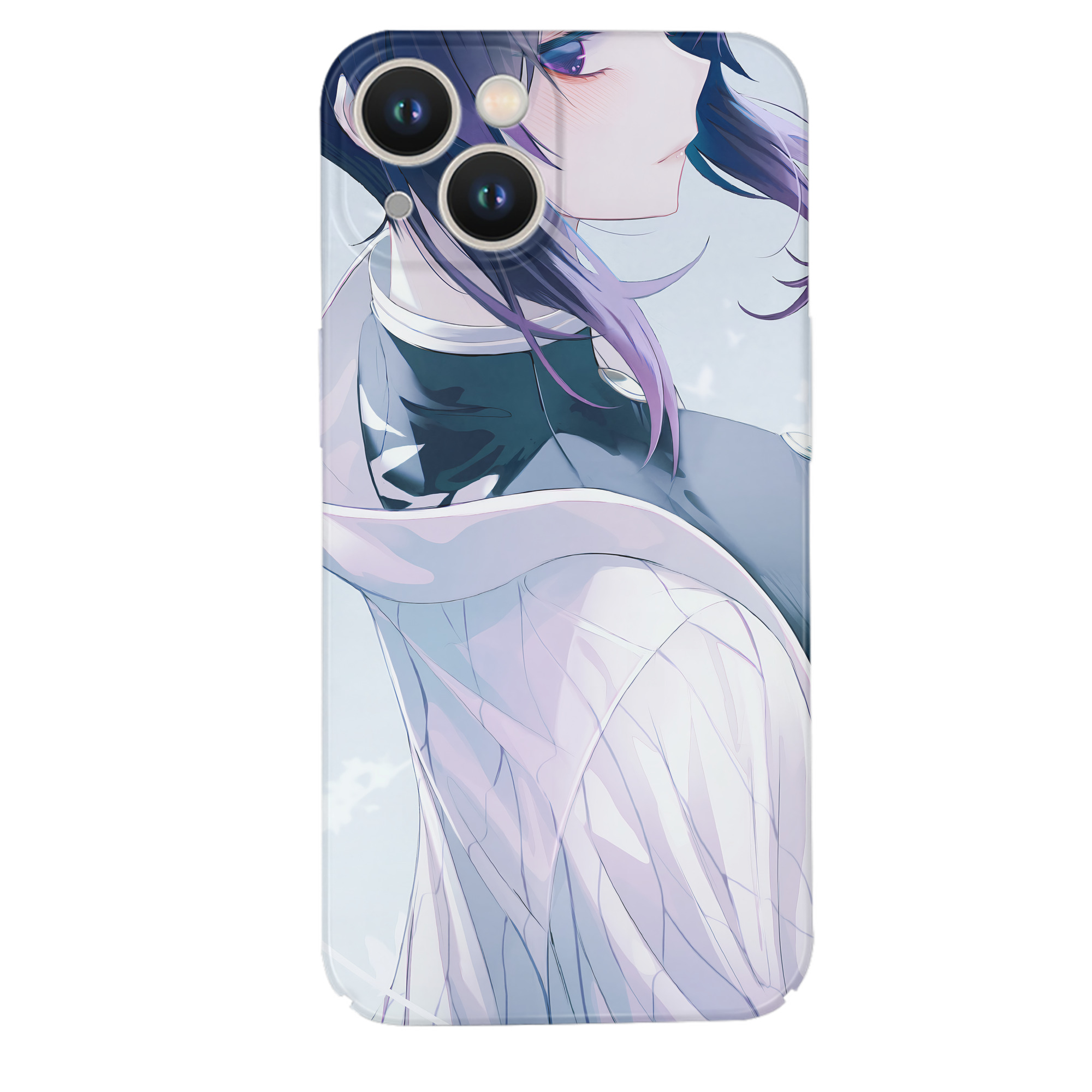 （画像用） 鬼滅の刃（きめつのやいば）蟲柱-胡蝶 しのぶ／こちょう しのぶ Kochou Shinobu 【iPhone 14シリーズ対応】ハードケース