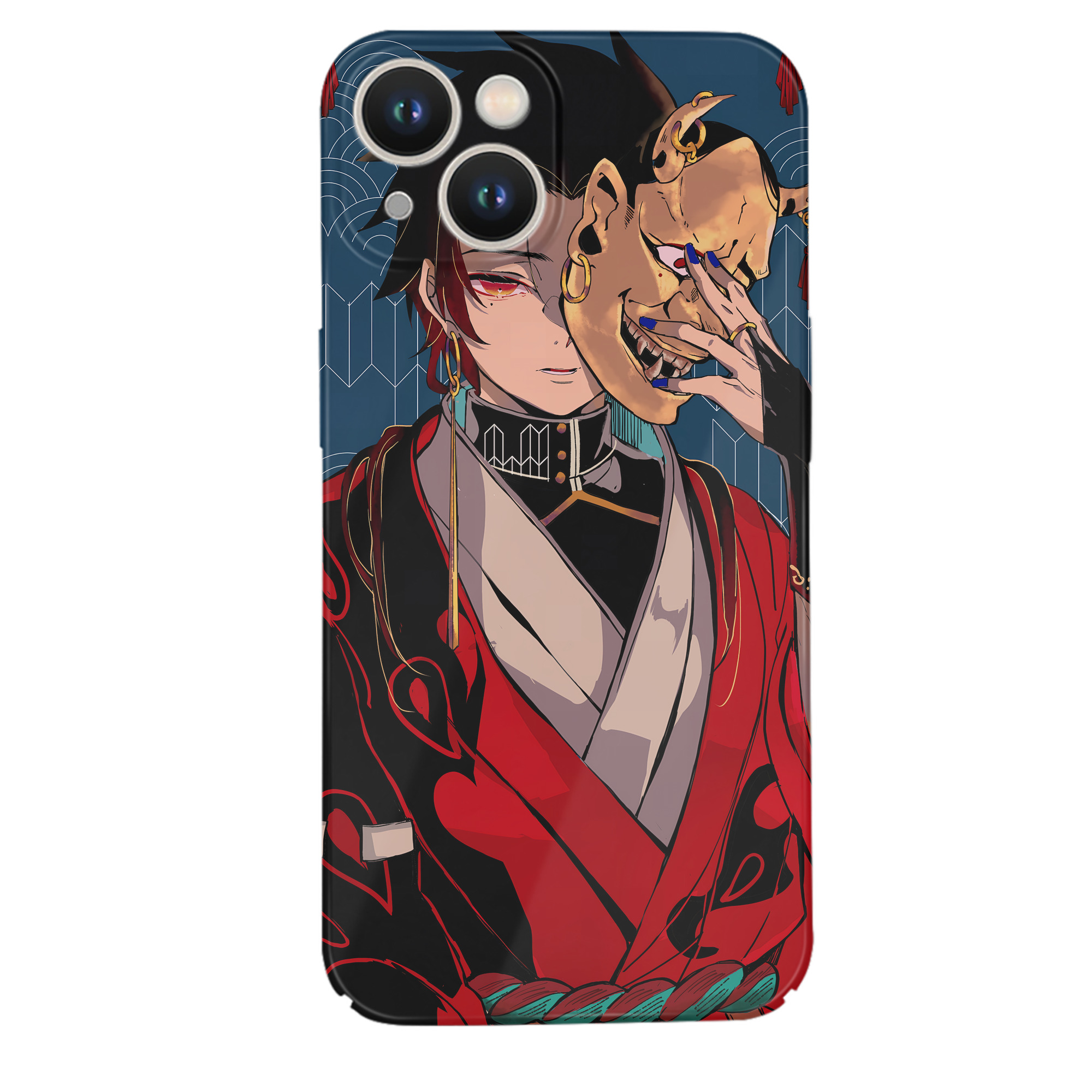 （画像用） 鬼滅の刃（きめつのやいば）竈門 炭治郎／かまど たんじろう Kamado Tanjirou 【iPhone 14シリーズ対応】ハードケース