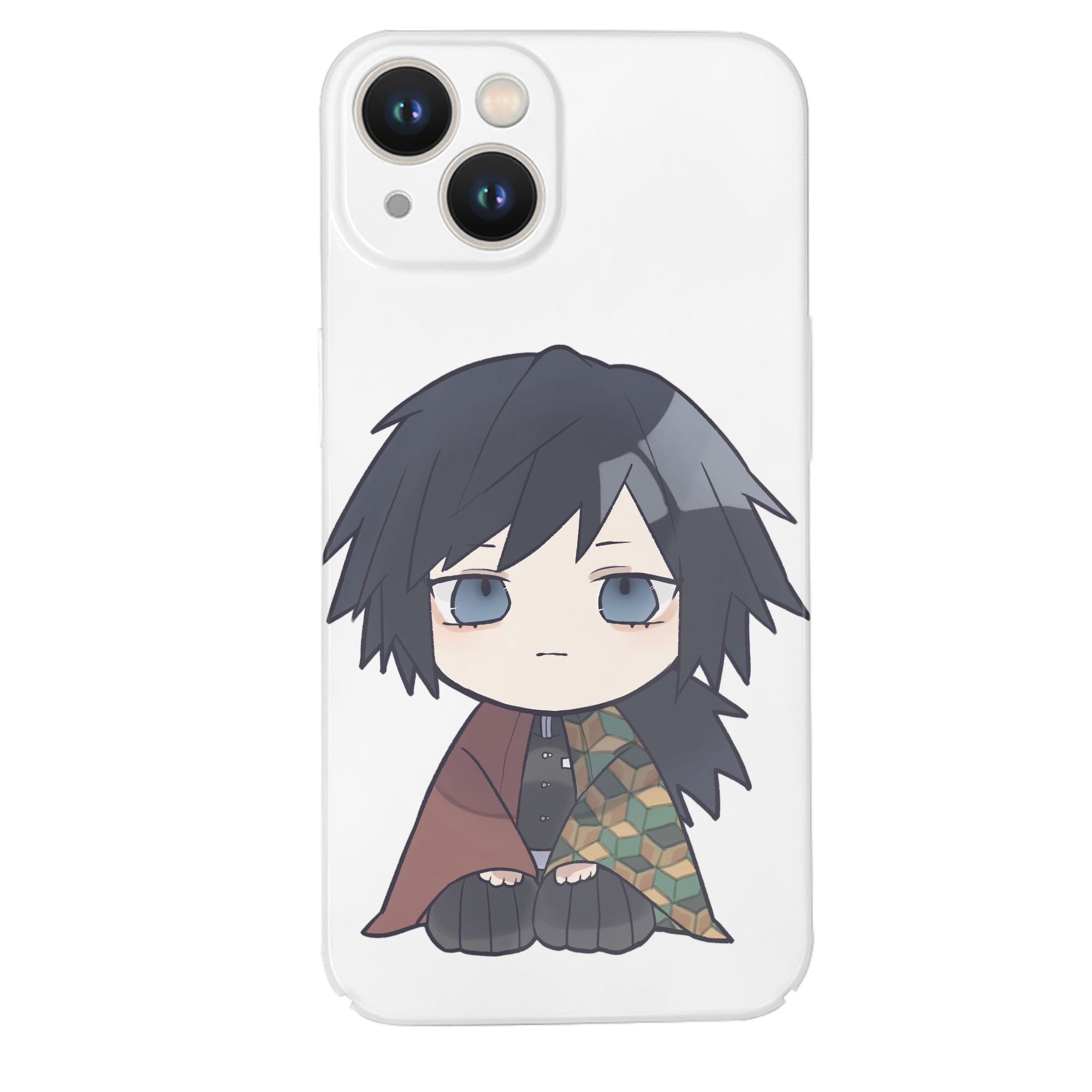 （画像用） 鬼滅の刃（きめつのやいば）水柱-冨岡 義勇／とみおか ぎゆう Tomioka Giyuu 【iPhone 14シリーズ対応】ハードケース