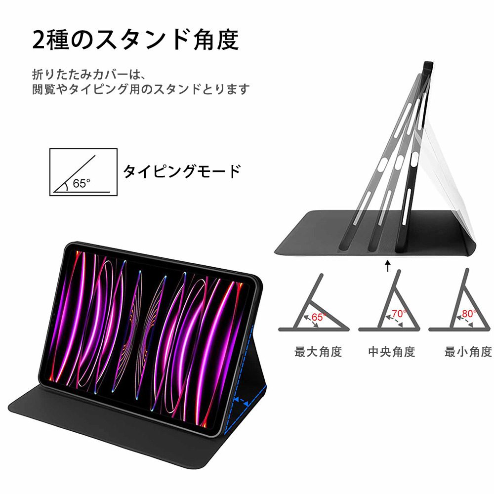 鬼滅の刃（きめつのやいば）恋柱-甘露寺 蜜璃／かんろじ みつり Kanroji Mitsuri IPad ケース ブック型 PUレザー TPU 耐衝撃 軽量 薄型 ペン収納なし 全面保護 IPad 各モデル対応