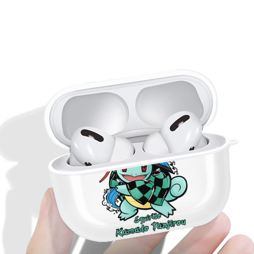 鬼滅の刃 竈門 炭治郎／かまど たんじろう Kamado Tanjirou 【AirPods Pro用】ハードシェル保護ケース 耐衝撃・防指紋・カラビナ付き商品仕様