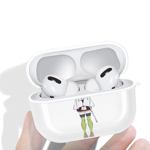 鬼滅の刃（きめつのやいば）恋柱-甘露寺 蜜璃／かんろじ みつり Kanroji Mitsuri 【AirPods Pro用】ハードシェル保護ケース 耐衝撃・防指紋・カラビナ付き商品仕様