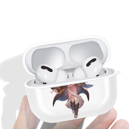 鬼滅の刃（きめつのやいば）竈門 禰󠄀豆子／かまど ねずこ Kamado Nezuko 【AirPods Pro用】ハードシェル保護ケース 耐衝撃・防指紋・カラビナ付き商品仕様