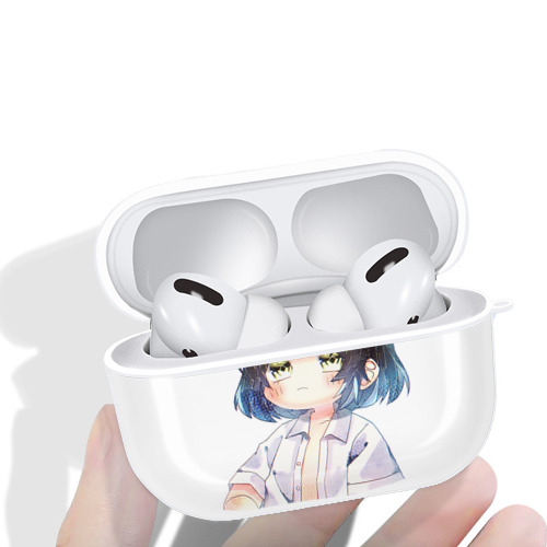 鬼滅の刃（きめつのやいば）嘴平 伊之助／はしびら いのすけ Hashibira Inosuke 【AirPods Pro用】ハードシェル保護ケース 耐衝撃・防指紋・カラビナ付き商品仕様