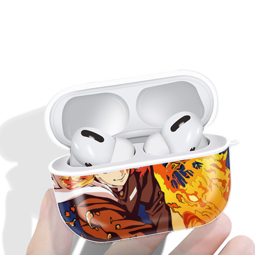 炎柱-煉󠄁獄 杏寿郎／れんごく きょうじゅろう Rengoku Kyoujurou 【AirPods Pro用】ハードシェル保護ケース 耐衝撃・防指紋・カラビナ付き商品仕様