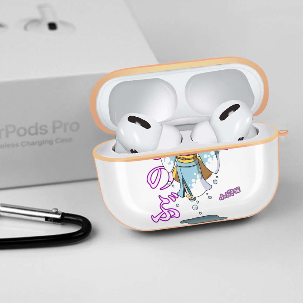 鬼滅の刃（きめつのやいば）蟲柱-胡蝶 しのぶ／こちょう しのぶ Kochou Shinobu 【AirPods Pro用】ハードシェル保護ケース｜耐衝撃・防指紋・カラビナ付き商品仕様
